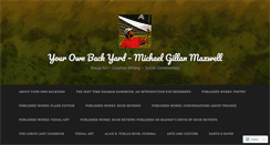 Desktop Screenshot of michaelgillanmaxwell.com